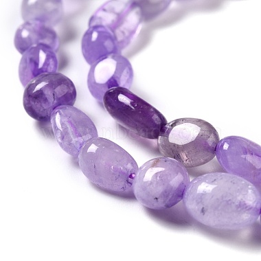 Natural Amethyst Beads Strands(G-G018-50)-3