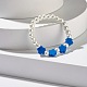 Bracelet extensible perles de fleurs pour enfants(BJEW-JB07188)-4