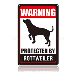 Aluminum Warning Sign, Rectangle with Word, Word, 30x20x0.08cm(DIY-WH0220-0006)