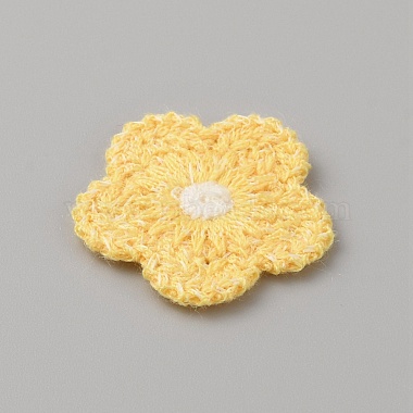 Two Tone Polyester Knitted Ornament Accessories(DIY-WH0308-416C)-2