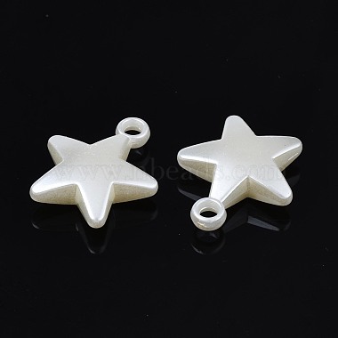 ABS Plastic Imitation Pearl Pendants(KY-T023-009)-3