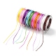10 rollos 10 colores juego de cuerdas de cristal elástico plano(EW-YW0001-10)-2
