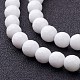 Synthetic White Agate Beads Strands(X-G-D419-8mm-01)-2
