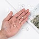 Transparente Glas Cabochons(X-GGLA-R026-15mm)-7