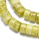 Natural Yellow Turquoise(Jasper) Beads Strand(G-A177-01L-03)-3