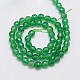 Natural Green Onyx Agate Beads Strands(G-G580-6mm-23)-2