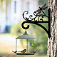 Iron Hanging Plant Hanger Bracket(HJEW-WH0095-013)-5