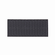 High Dense Polyester Grosgrain Ribbons, Black, 1-1/2 inch(38.1mm), about 100yards/roll(OCOR-S112-J-02)