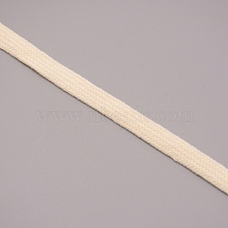 Cotton Cords, Flat, Garment Accessories, PeachPuff, 11x1.2mm(OCOR-WH0068-46B)