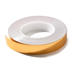 PVC Plastic Waterproof Edge Banding, Adhesive Veneer Edge Trim for Kitchen Sink, Toilet Seam, Corner, Brushed Effect, Gold, 25x0.2mm, about 50m/roll(DIY-WH0419-71C-02)