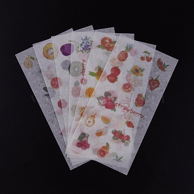 Mixed Color Rectangle Paper Stickers
