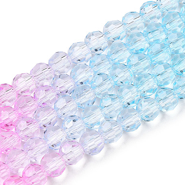 Transparent Glass Beads Strands(X1-GLAA-E036-07S)-2