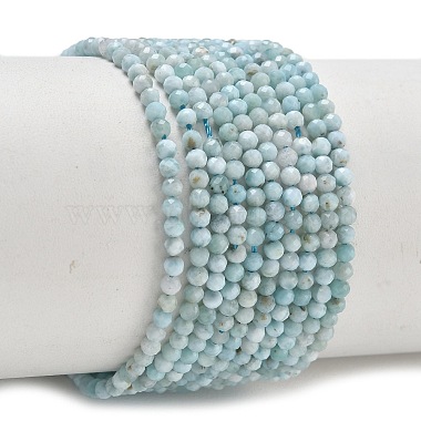 Natural Larimar Beads Strands(GG-CBA5A1A-A07-02)-2