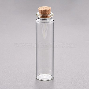 Clear Bottle Glass Beads Containers
