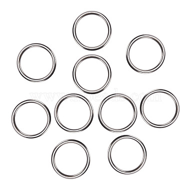 16Pcs 304 Stainless Steel Linking Rings(STAS-AR0002-65A-P)-1