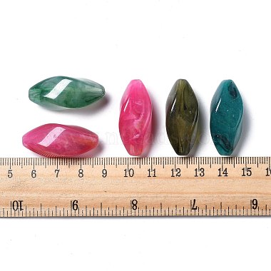 Acrylic Imitation Gemstone Beads(PGB275Y)-3