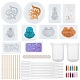 Kits de moldes de silicona para colgantes budistas diy(DIY-OC0002-86)-1