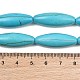 Perles de khaulite synth&eacute;tiques(TURQ-29X9-92)-5