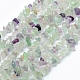 Chapelets de perles en fluorite naturel(G-P332-27)-1