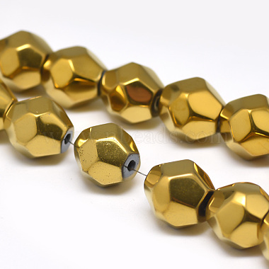 Chapelets de perles en hématite synthétique sans magnétiques(G-T061-32B)-3