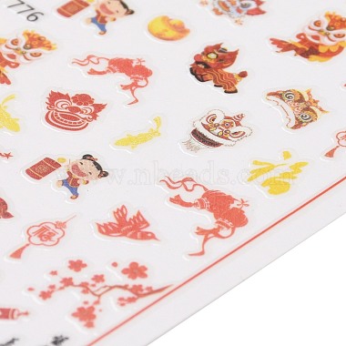 Chinese Style Nail Decals Stickers(MRMJ-R088-35-M)-3