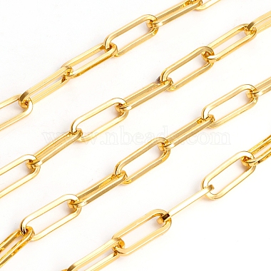 Brass Paperclip Chains(CHC-L044-01A-G)-2