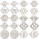 20Pcs 10 Styles Stainless Steel Connector Charms(FIND-SC0004-70)-1