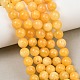 Natural Dyed White Jade Beads Strands(GG-CBAEB22-B01-8mm-12)-1