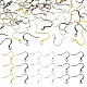 60Pcs 6 Colors Brass French Earring Hooks(KK-TADJ0001-10)-2