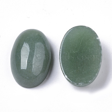 Natural Green Aventurine Cabochons(X-G-N0325-06)-3