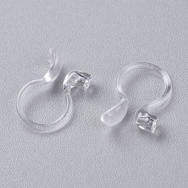 Plastic Clip-on Earring Converters Findings(KY-K012-04)-2