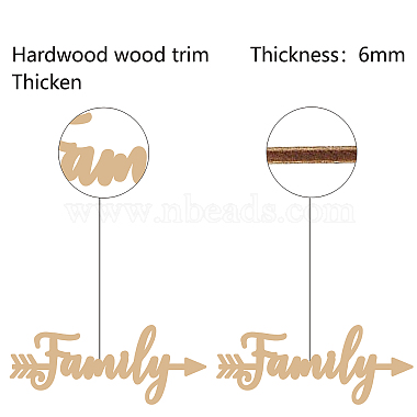Word Family Laser Cut Unfinished Basswood Wall Decoration(WOOD-WH0113-103)-3