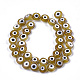 Chapelets de perles vernissées manuelles(X-LAMP-S191-02C-07)-1