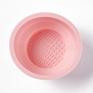 Portable Collapsible Watercolor Paint Brush Washing Water Cup(DIY-P072-01C)-2
