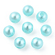 Spray Painted ABS Plastic Imitation Pearl Beads(OACR-T015-05A-08)-3