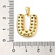 Brass Micro Pave Cubic Zirconia Pendants(KK-E061-03G-21)-3
