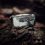 Retro Alloy Finger Rings, Tree of Life, Platinum, US Size 10(19.8mm)(WGFC13A-02)