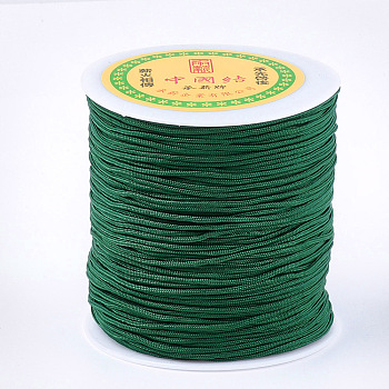 Nylon Thread, Dark Green, 1.5mm, about 120.29 yards(110m)/roll