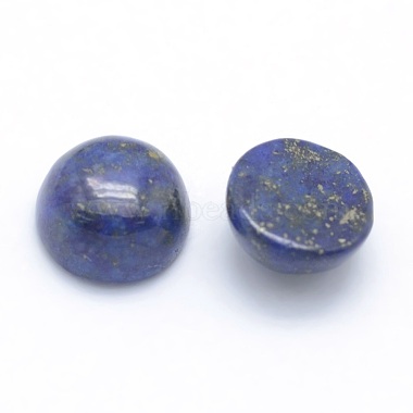 Natural Lapis Lazuli Cabochons(G-P393-R11-8MM)-2
