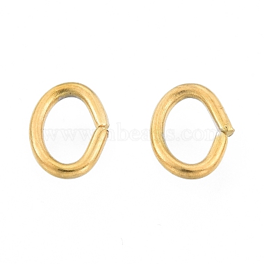 Golden Oval 304 Stainless Steel Open Jump Rings
