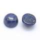 Natural Lapis Lazuli Cabochons(G-P393-R11-8MM)-2