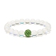 Synthetic Moonstone Round Beads Stretch Bracelet(BJEW-JB07482)-8