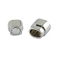 Rectangle Alloy Magnetic Clasps with Glue-in Ends for Jewelry Making(PALLOY-S008)-2