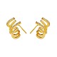 Crystal Rhinestone Claw Stud Earrings(JE918B)-1
