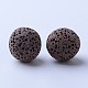 Unwaxed Natural Lava Rock Beads(G-F325-8mm-10)-1