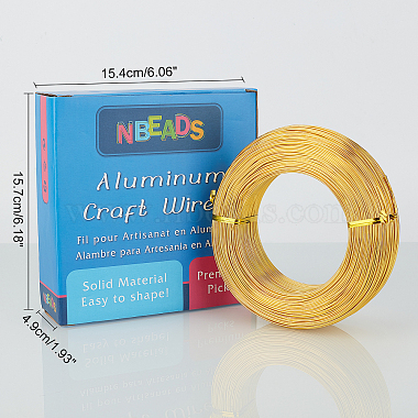 nbeads круглая алюминиевая проволока(AW-NB0001-01E-G)-7