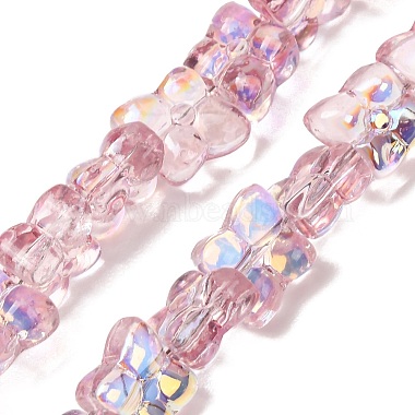 Transparent Glass Beads Strands(GL-CBAAE04-02I)-1