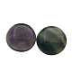 Natural Fluorite Cabochons(X-G-I064-8mm)-1