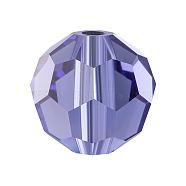 Preciosa&reg Crystal Beads, Czech Crystal, 451 19 602 Round, 20410 Tanzanite, 4mm, Hole: 1mm(Y-PRC-BB4-20410)