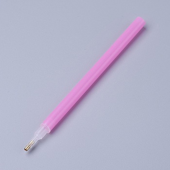 Nail Art Rhinestones Pickers Pen, Point Nail Art Craft Tool Pen, Hot Pink, 12.6x0.7cm